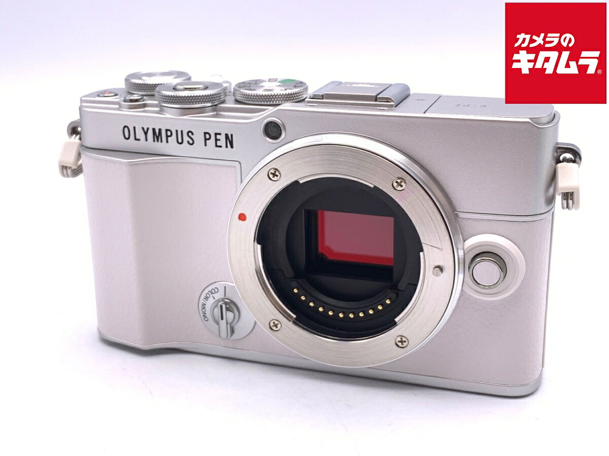【中古】 【美品】 オリンパス PEN E-P7 ボディ ホワイト 【ミラーレス一眼】 【6ヶ月保証】