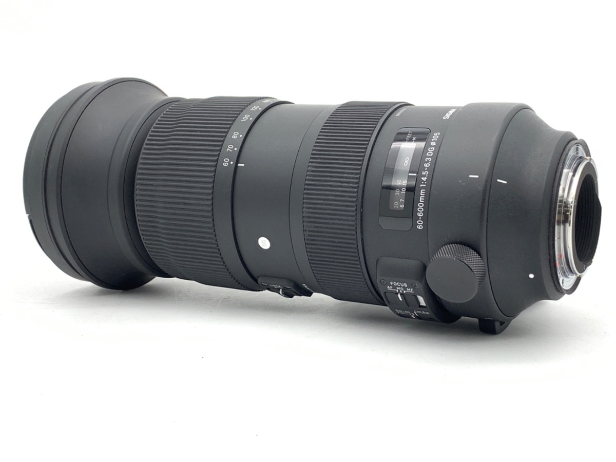おまけ付き中古シグマ60-600mmF4.5-6.3DGDNOS Sports レンタル] シグマ 60-600mm F4.5-6.3 DG OS HSM Sports 望遠