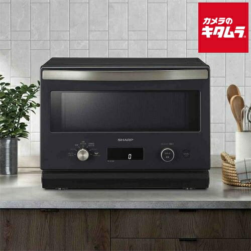楽天市場】【即納】シャープ オーブンレンジ 18L RE-SD18B-B ブラック