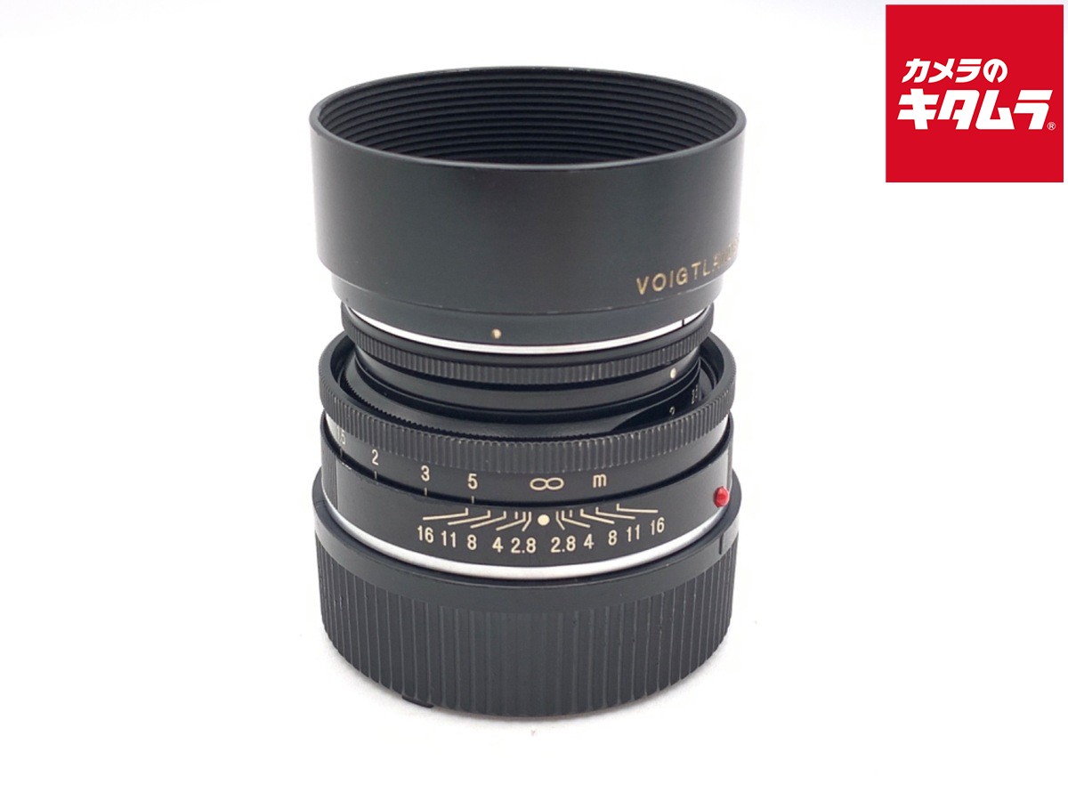 【中古】 【並品】 コシナ ヘリアー クラシック 50mm F2 VM250周年 ブラック 【交換レンズ】｜カメラのキタムラ