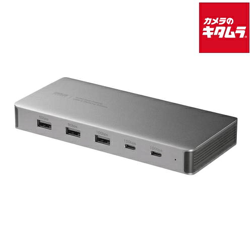 サンワサプライ USB-CVDK21 USB Type-Cドッキングステーション