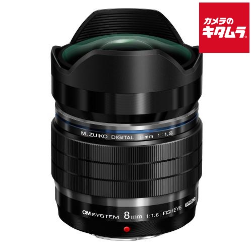 OM SYSTEM M.ZUIKO DIGITAL ED 8mm F1.8 Fisheye PRO マイクロフォーサーズ ミラーレス AF 魚眼 レンズ 交換レンズ カメラレンズ 《納期約１－２週間》