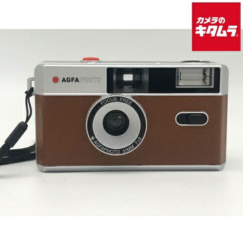 サンアイ AGFA 35ミリフィルムカメラ COFFEE BROWN 《納期未定》