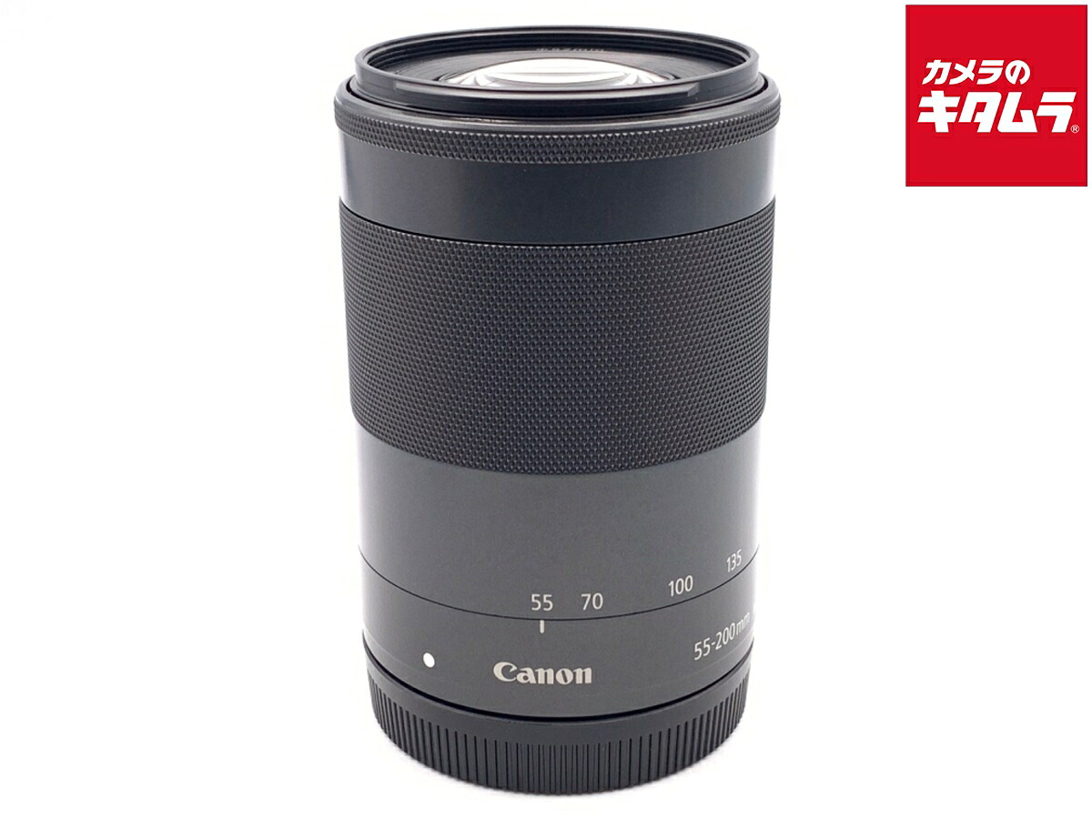【中古】 【良品】 キヤノン EF-M55-200mm F4.5-6.3 IS STM 【交換レンズ】 【6ヶ月保証】