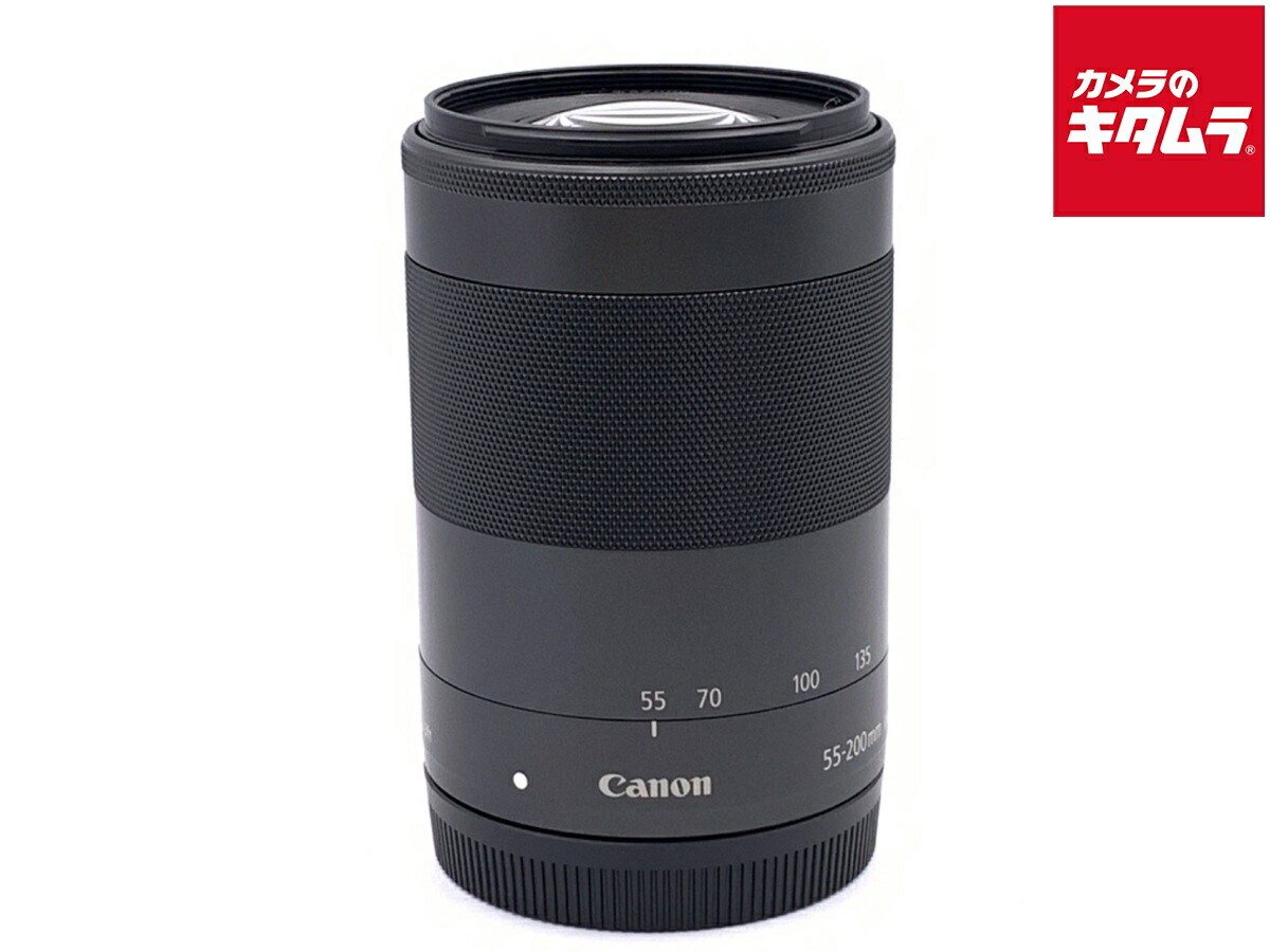 【中古】 【良品】 キヤノン EF-M55-200mm F4.5-6.3 IS STM 【交換レンズ】 【6ヶ月保証】