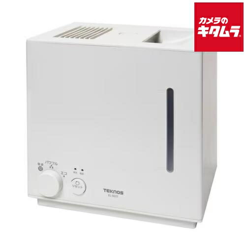 気化式加湿器 3L ホワイト 加湿調整3段階 7時間タイマー 給水ランプ TEKNOS EL-F30 楽天市場】加湿器 気化式 3L 省エネ 静音 気化式加湿器 小型 卓上