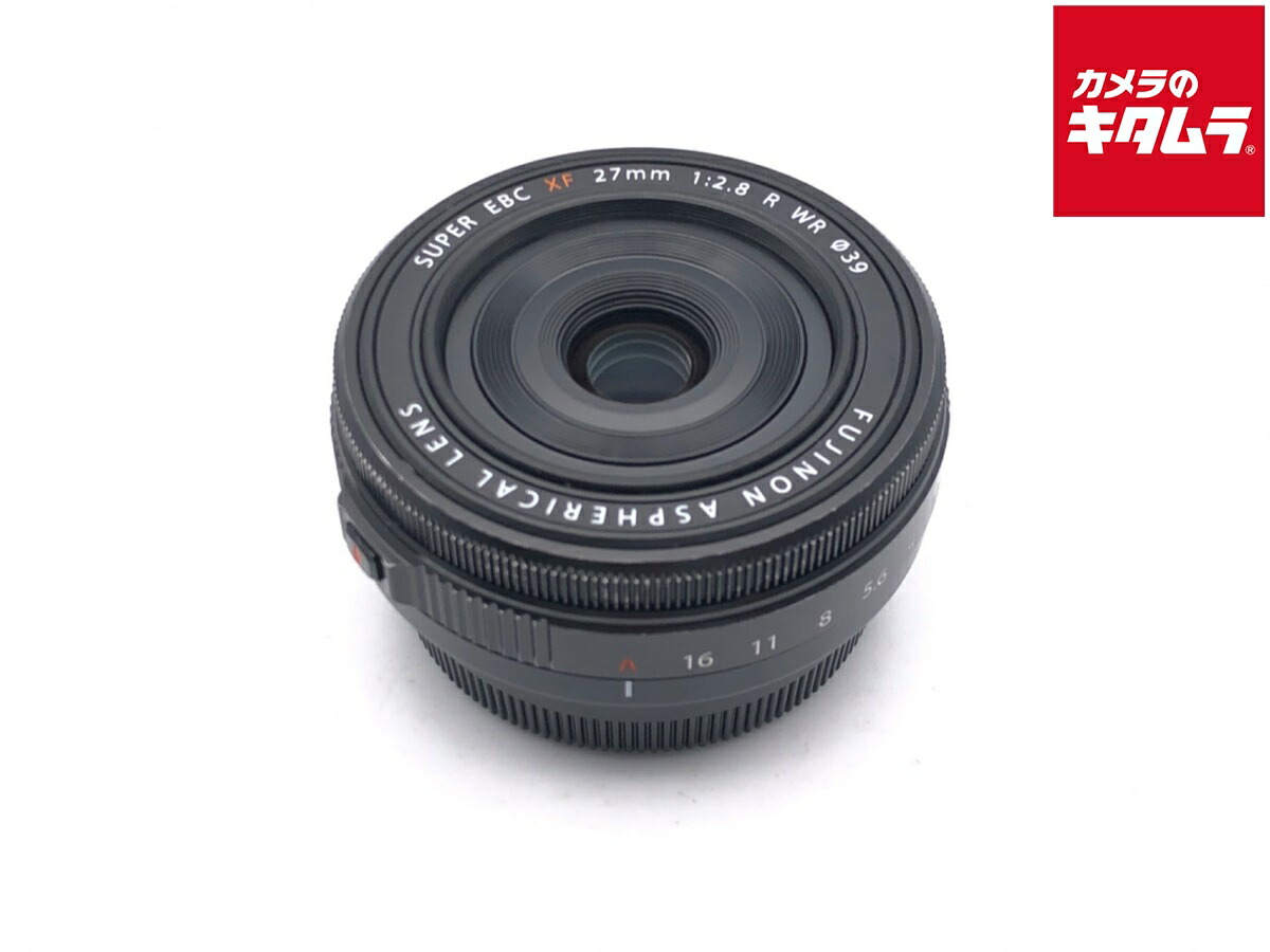 【中古】 【並品】 フジフイルム XF27mmF2.8 R WR 【交換レンズ】 【6ヶ月保証】