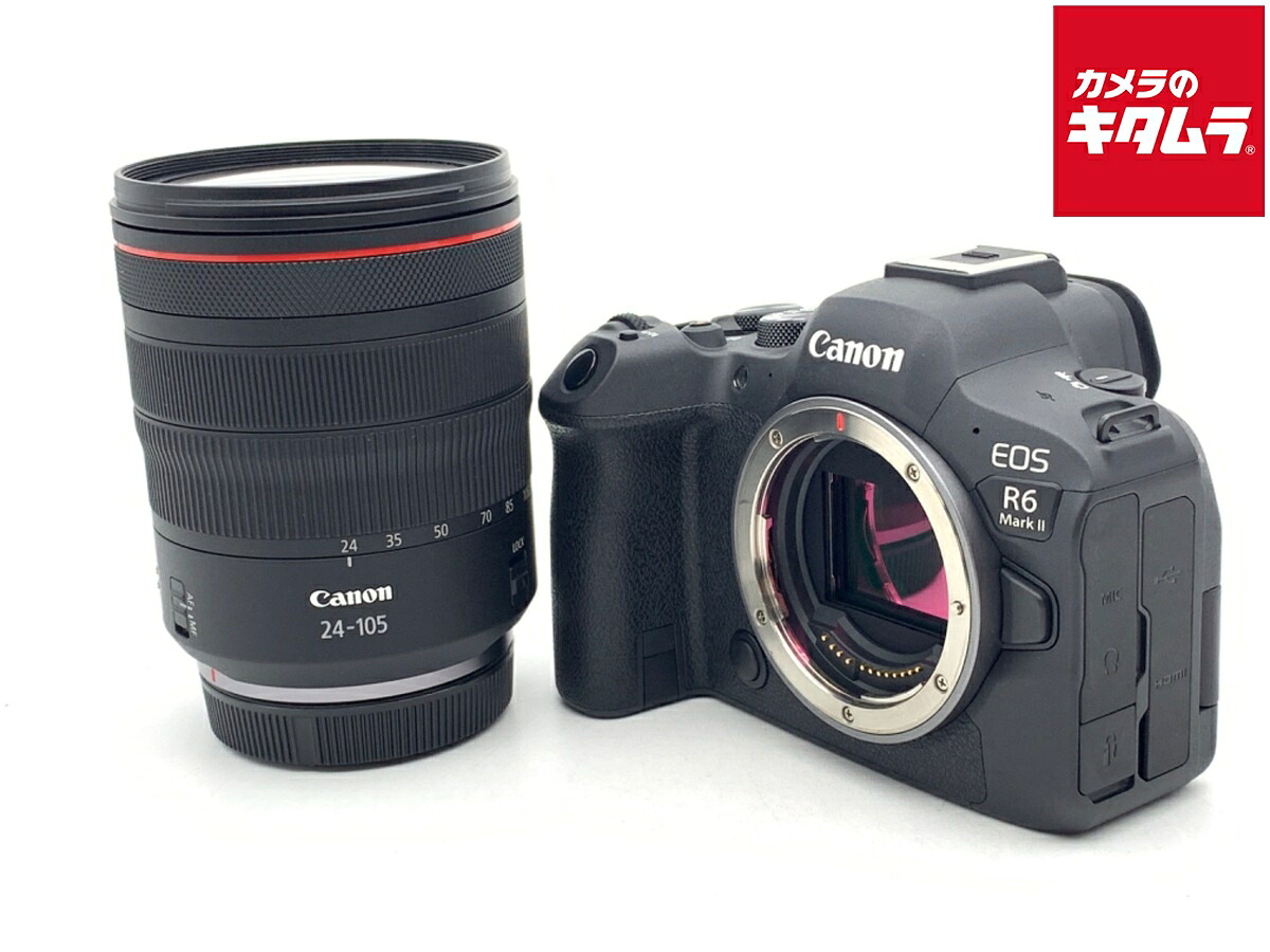 【中古】 【良品】 キヤノン EOS R6 MarkII RF24-105 L IS USM レンズキット 【ミラーレス一眼】 【6ヶ月保証】