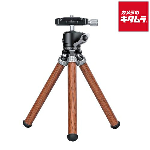 レオフォト MT-02C+LH-22 (W) ミニ三脚セット ウッド|カメラのキタムラ