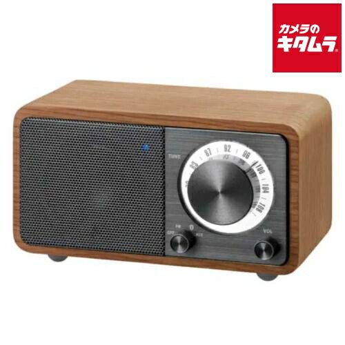kopek Sangean WR-301 FMラジオ・Bluetoothスピーカー チェリー+ダークグレー