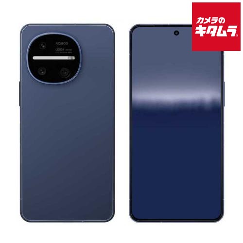シャープ SHARP 6.5インチ SIMフリースマートフォン AQUOS R11 SH-M35-A ネイビー /RAM 12GB/ROM 512GB /Snapdragon 8s Gen 4/Android 16 SIMフリー スマートフォン 本体 スマホ 防水 防塵 おサイフケータイ ライカ 写真｜カメラのキタムラ