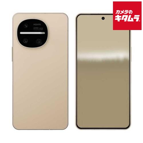 シャープ SHARP 6.5インチ SIMフリースマートフォン AQUOS R11 SH-M35-W アイボリー /RAM 12GB/ROM 512GB /Snapdragon 8s Gen 4/Android 16 SIMフリー スマートフォン 本体 スマホ 防水 防塵 おサイフケータイ ライカ 写真｜カメラのキタムラ