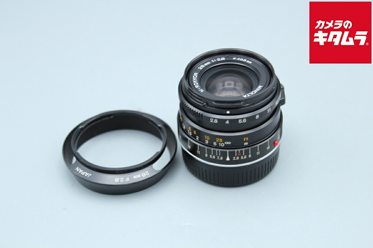 【中古】 【難あり品】 ミノルタ M-ROKKOR 28mm F2.8 【交換レンズ】