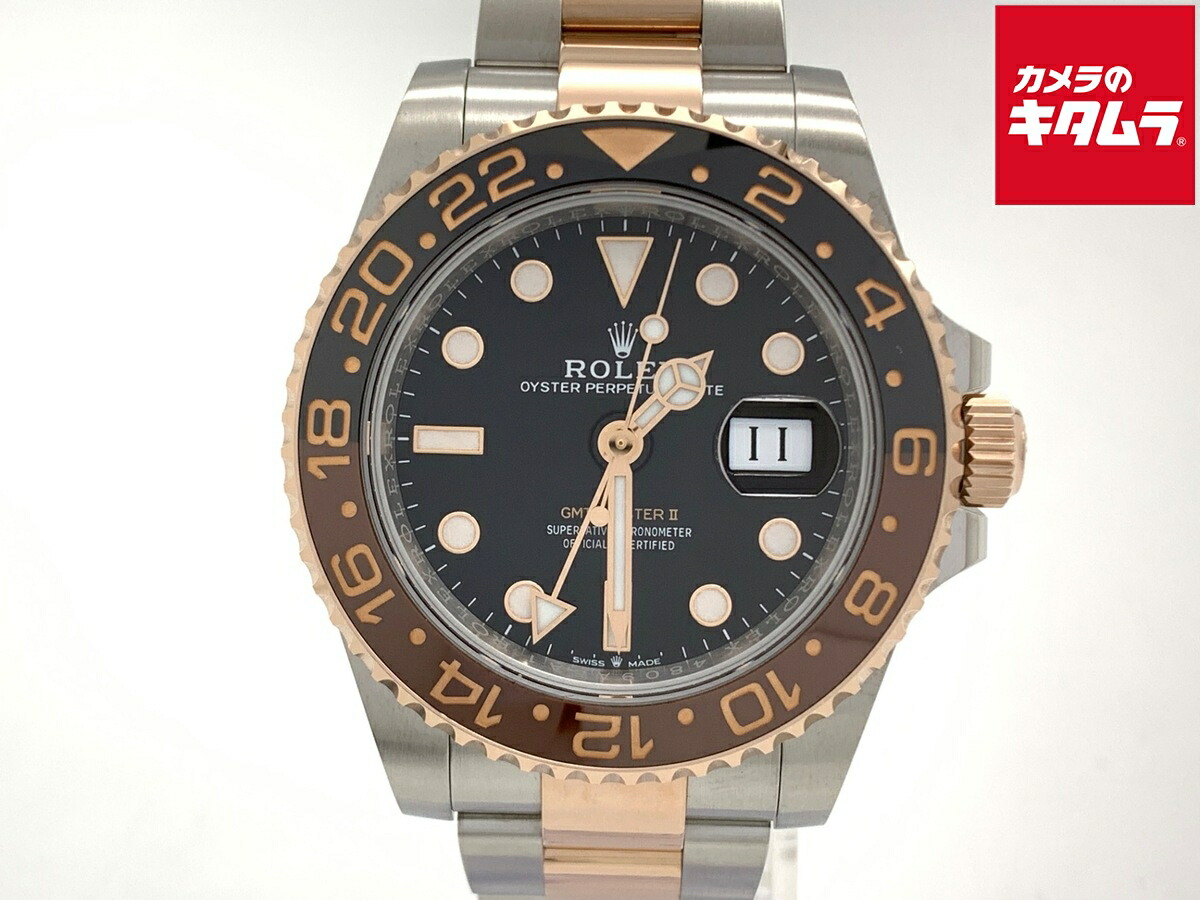 楽天市場】ロレックス（ROLEX）GMTマスターII 126711CHNR エバーローズ