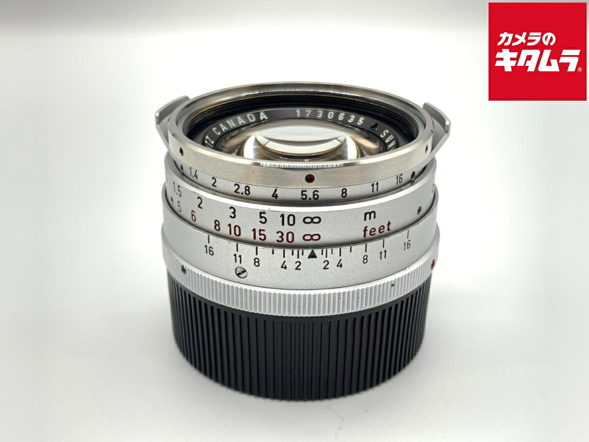 【中古】 【並品】 ライカ ズミルックスM 35mm F1.4 初期クローム 【交換レンズ】|カメラのキタムラ