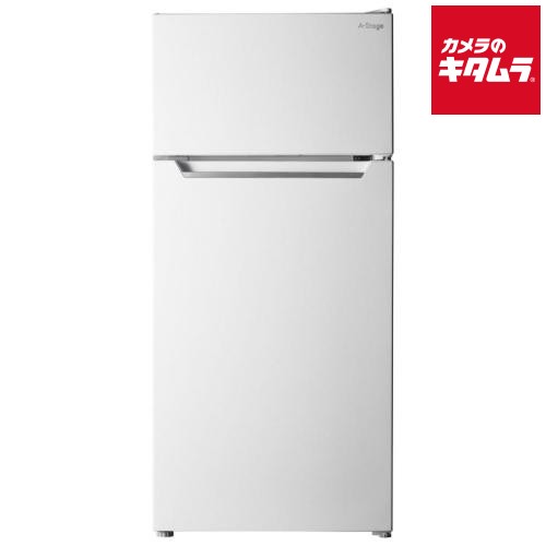 A-stage RF04A-112WT 2ドア 冷凍庫 冷蔵庫 112L 直冷式 ホワイト|カメラのキタムラ