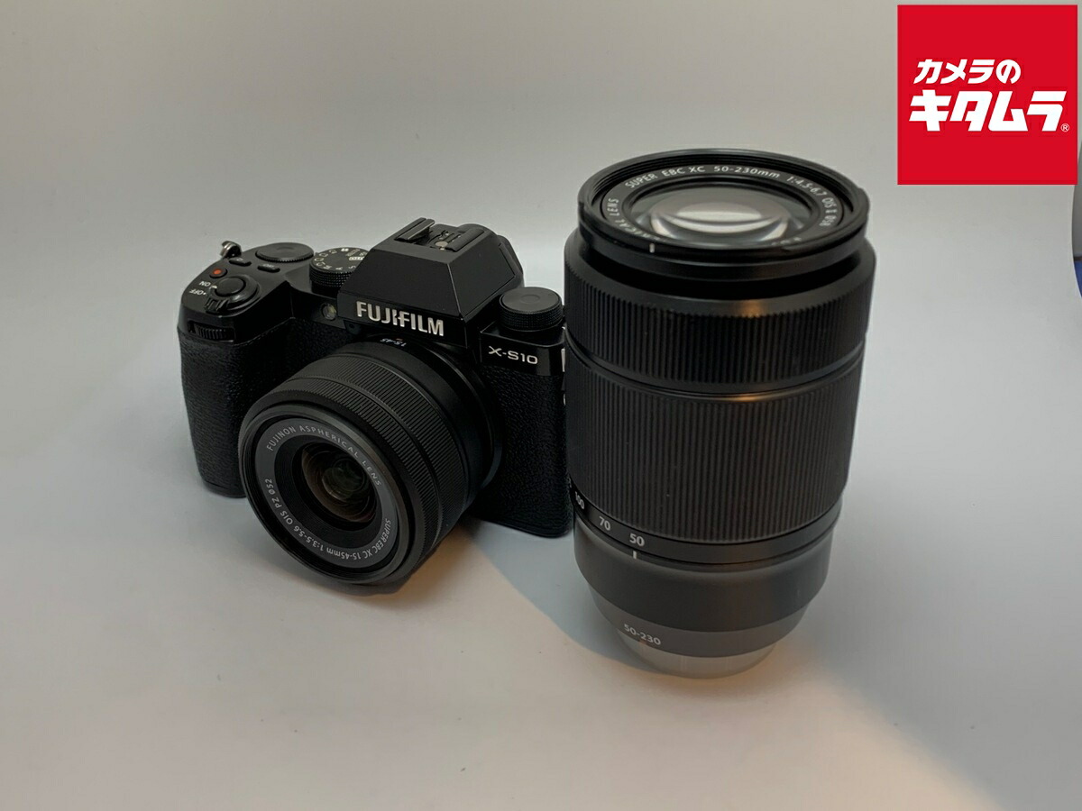 【中古】 【並品】 フジフイルム X-S10 ダブルズームレンズキット 【ミラーレス一眼】 【6ヶ月保証】