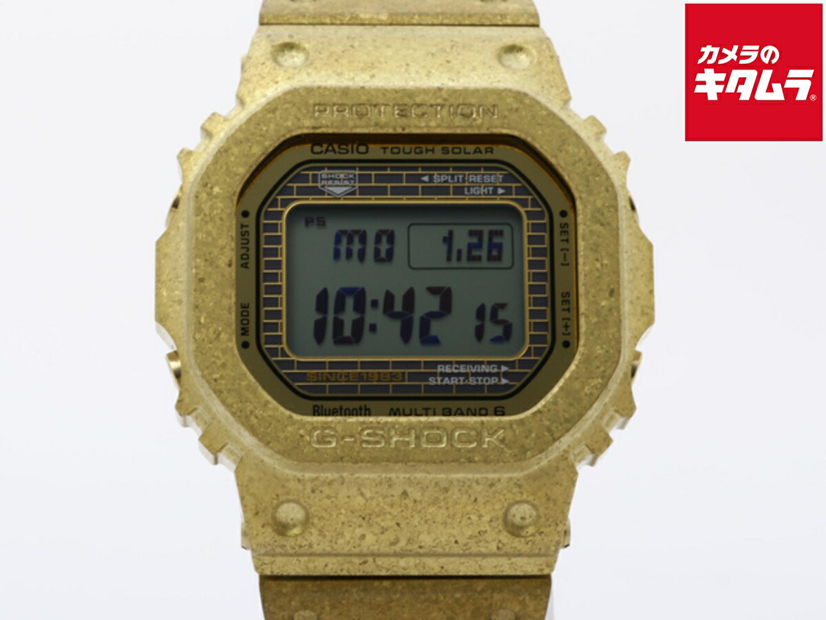 【中古】 【新品同様】 カシオ G-SHOCK ブラック GMW-B5000PG-9JR ステンレススティール 【1年保証】