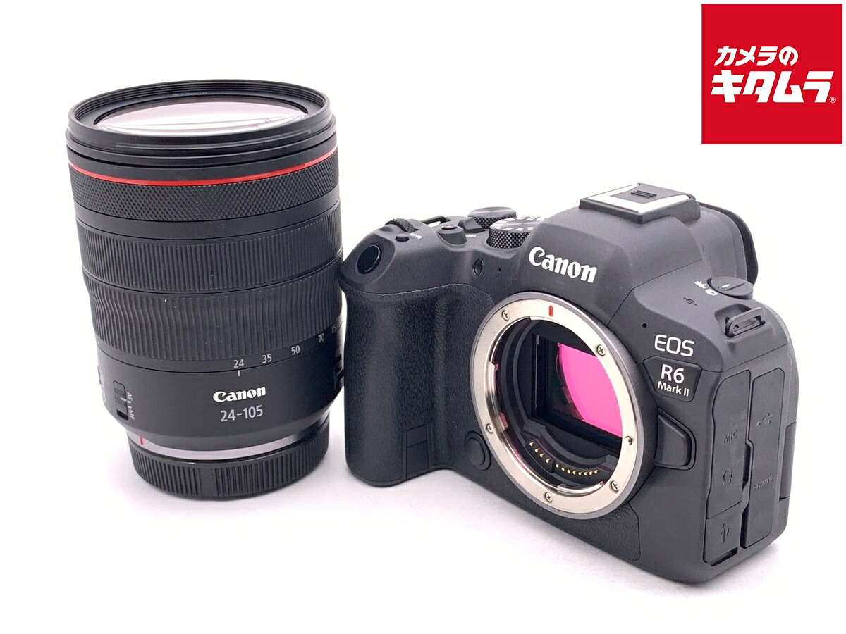 【中古】 【並品】 キヤノン EOS R6 MarkII RF24-105 L IS USM レンズキット 【ミラーレス一眼】 【6ヶ月保証】