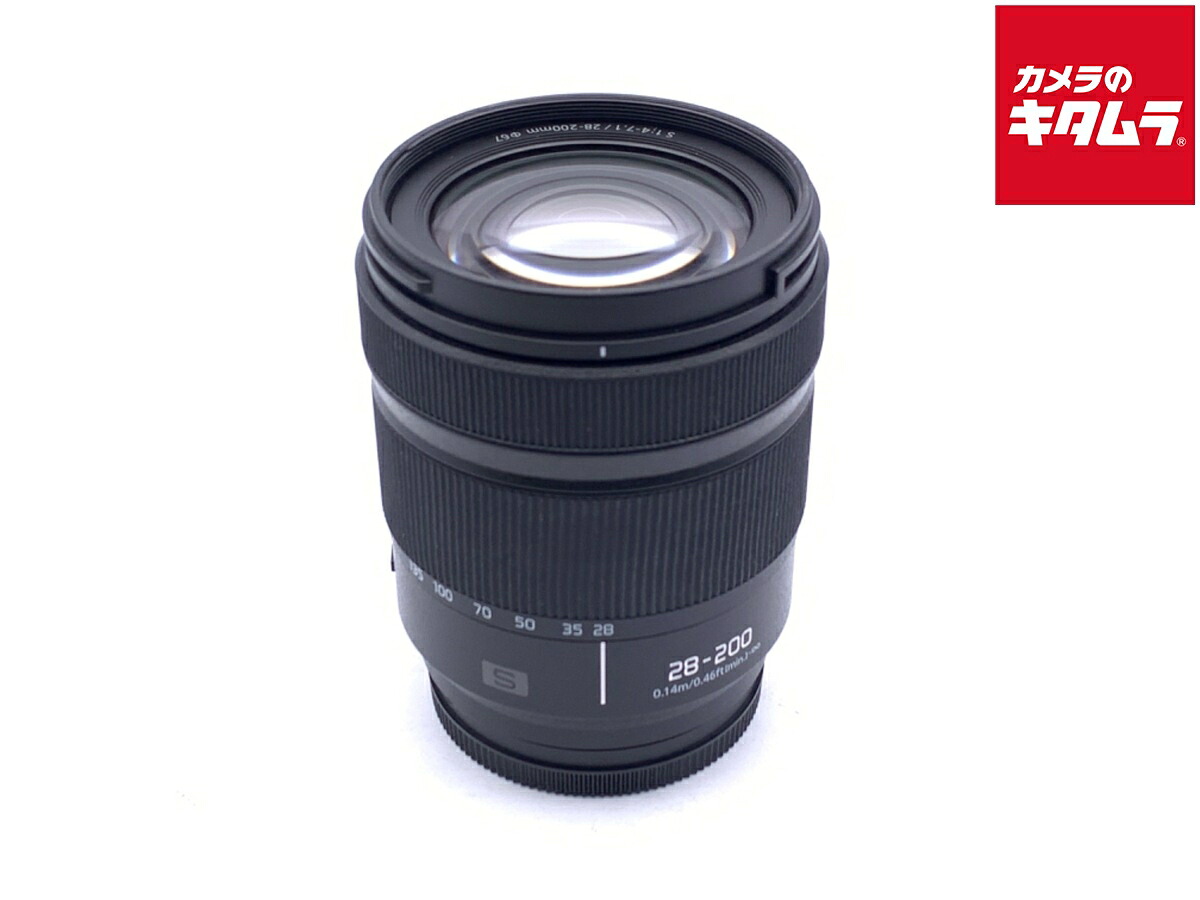 【中古】 【美品】 パナソニック LUMIX S 28-200mm F4-7.1 MACRO O.I.S. [S-R28200] 【交換レンズ】 【6ヶ月保証】｜カメラのキタムラ