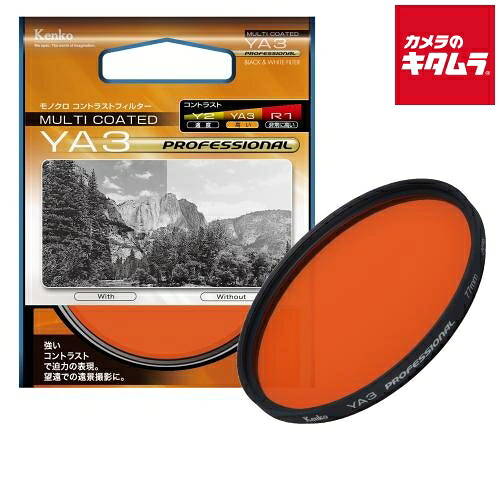 ケンコー 55S YA3 プロフェッショナル モノクロ用フィルター 55mm 《納期未定》|カメラのキタムラ
