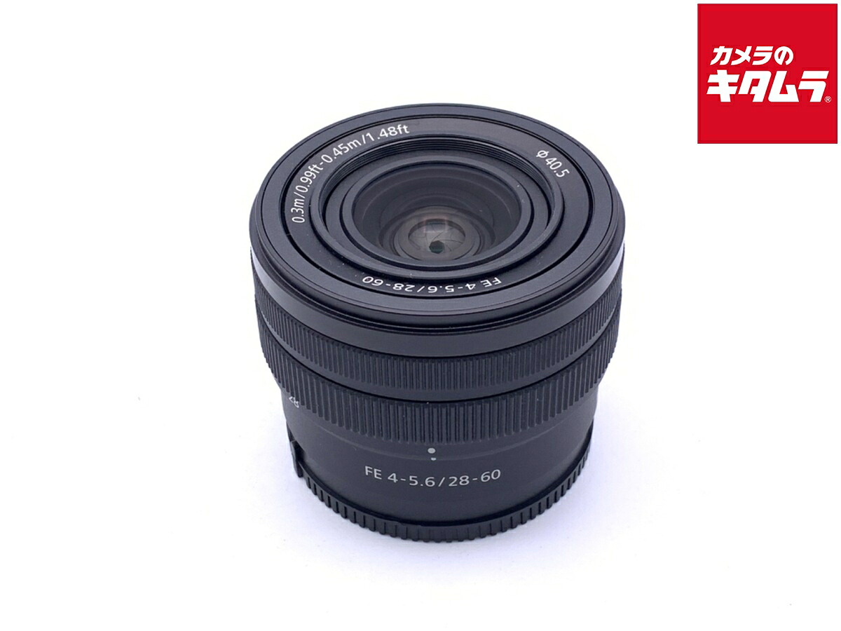 【中古】 【美品】 ソニー FE 28-60mm F4-5.6 [SEL2860] 【交換レンズ】 【6ヶ月保証】｜カメラのキタムラ