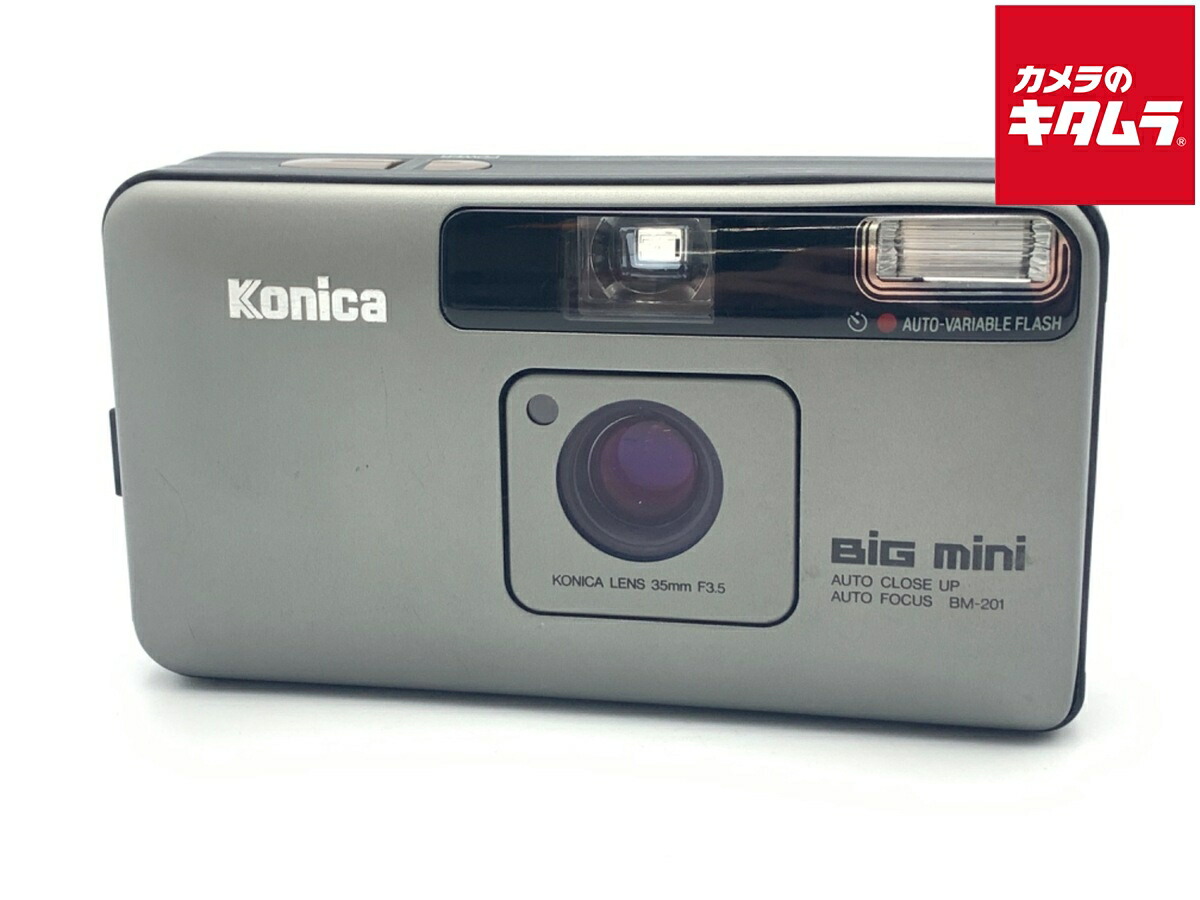 【動作OK】Konica big mini bm-201 コニカ ※K032 496【美品完動品】Konica BIG mini BM-201 コニカ
