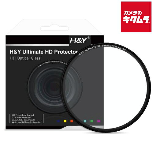 H&Y UL112 アルティメット HD プロテクター 112mm 保護フィルター 高透過率 低反射 薄枠