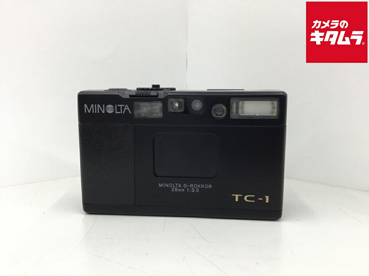 【中古】 【美品】 ミノルタ（MINOLTA）TC-1 (ブラック) 【フィルムカメラ】