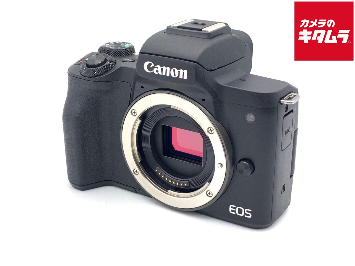 【中古】 【良品】 キヤノン EOS Kiss M ボディ ブラック 【ミラーレス一眼】 【6ヶ月保証】｜カメラのキタムラ