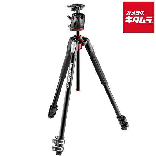 マンフロット MK190XPRO3-BHQ2 190 プロアルミニウム三脚3段＋Q2付きボール雲台セット｜カメラのキタムラ