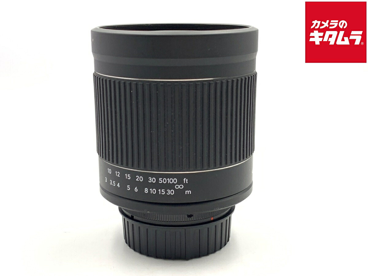 楽天市場】【中古】 Kenko 望遠レンズ ミラーレンズ 400mm F8
