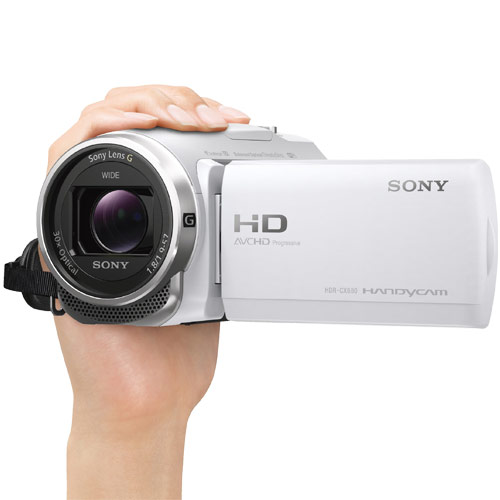 ソニー デジタルHDビデオカメラレコーダー HDR-CX680 W ホワイト
