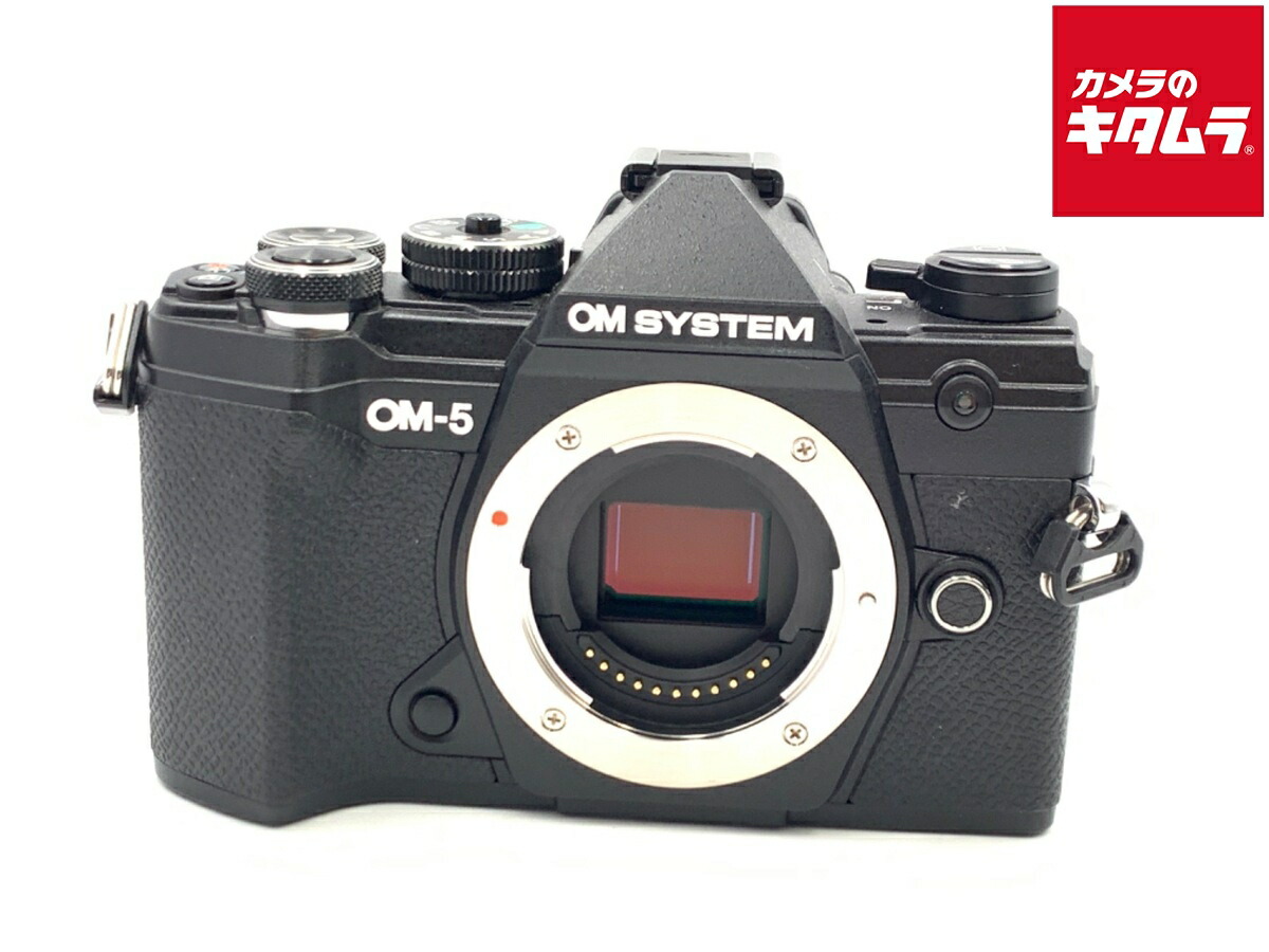 【中古】 【良品】 OM SYSTEM OM-5 ボディ ブラック 【ミラーレス一眼】 【6ヶ月保証】 54,438円