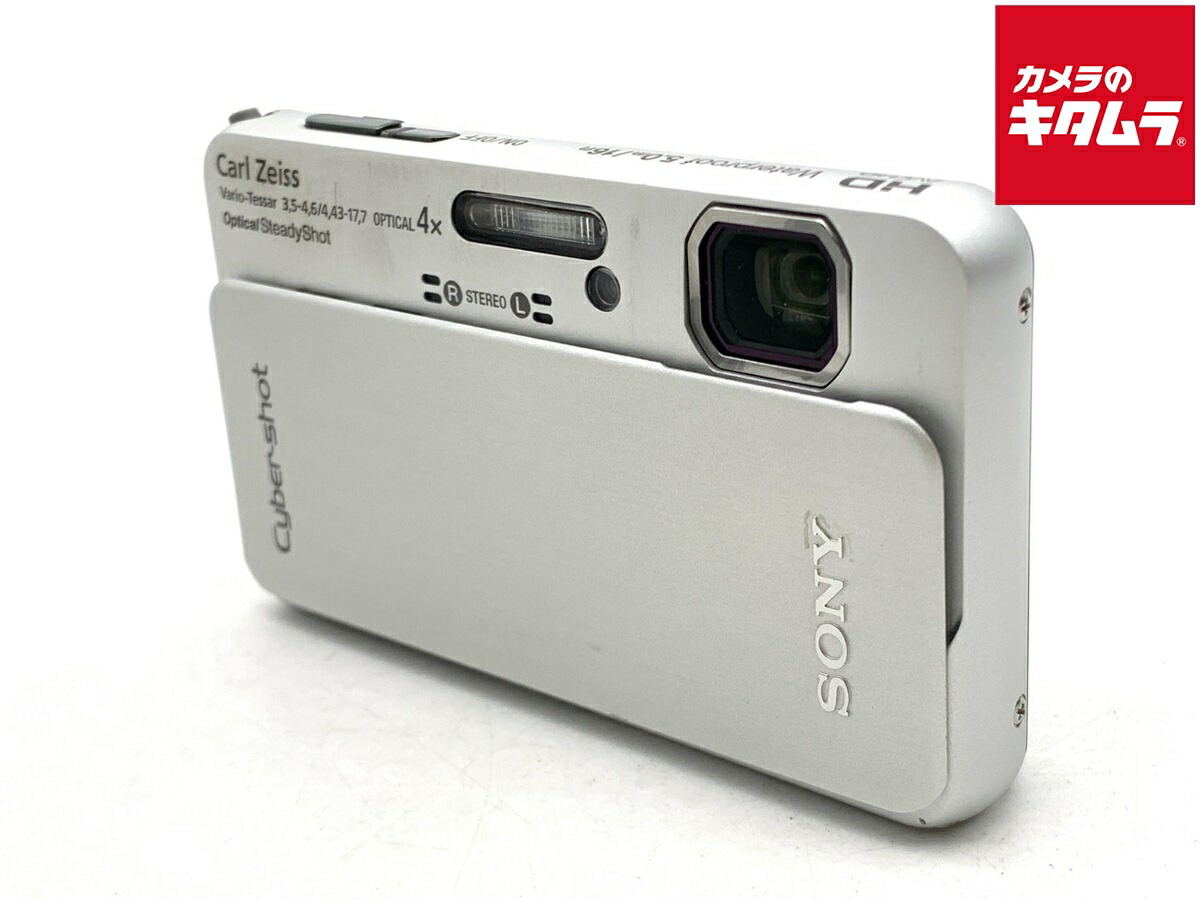 【中古】 【良品】 ソニー Cyber-shot DSC-TX10 シルバー 【コンパクトデジタルカメラ】