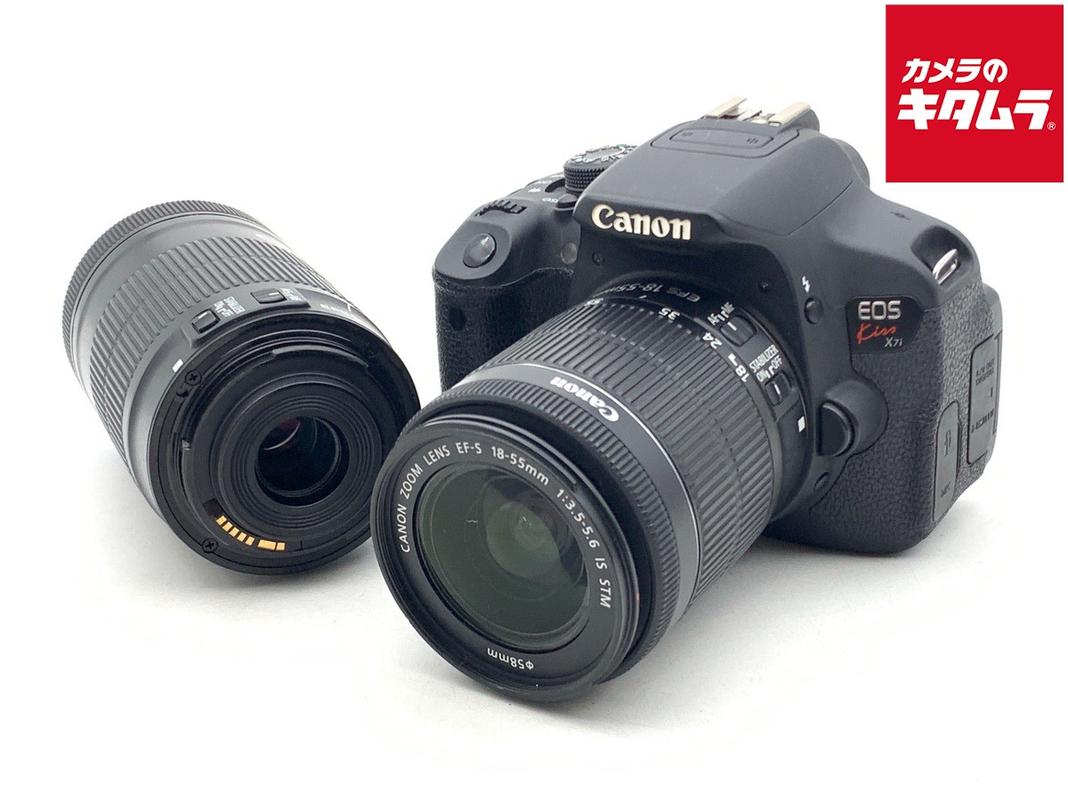 【中古】 【並品】 キヤノン EOS Kiss X7i ダブルズームキット 【デジタル一眼レフ】｜カメラのキタムラ
