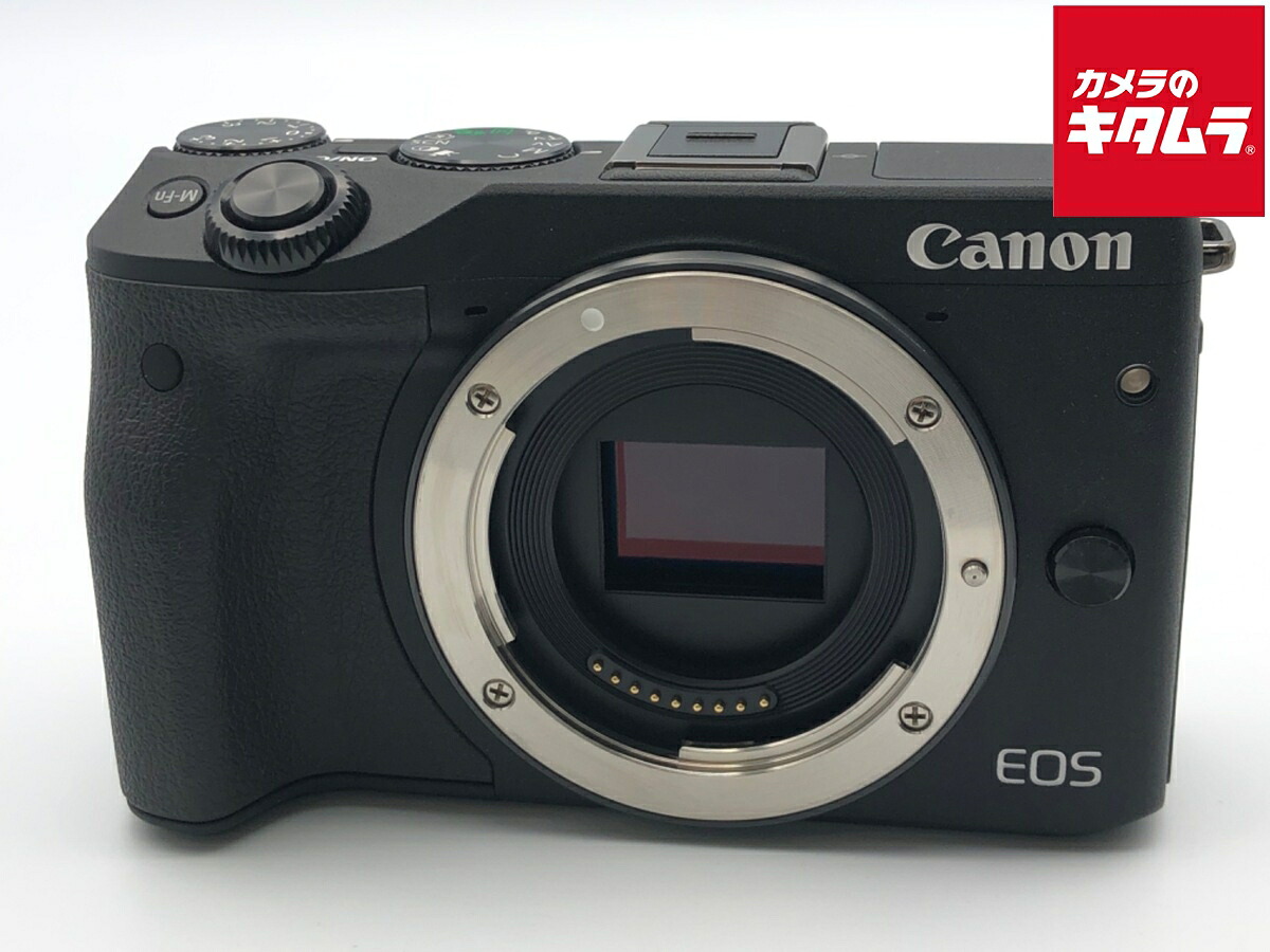 【中古】 【美品】 キヤノン EOS M3 ボディ ブラック 【ミラーレス一眼】|カメラのキタムラ
