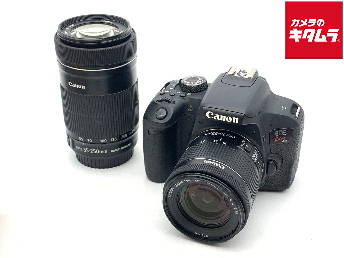 【中古】 【並品】 キヤノン EOS Kiss X9i ダブルズームキット 【デジタル一眼レフ】 【6ヶ月保証】