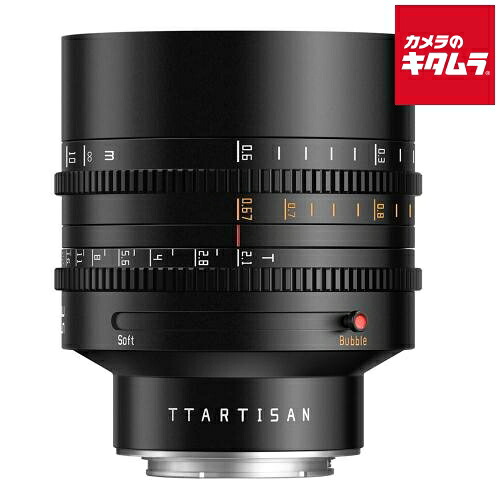 銘匠光学 TTArtisan 85mm T2.1 ソニーE用 ブラック フルサイズ 単焦点レンズ ティーティーアーティザン 中望遠 ポートレート シネレンズ MF 交換レンズ 《納期未定》｜カメラのキタムラ
