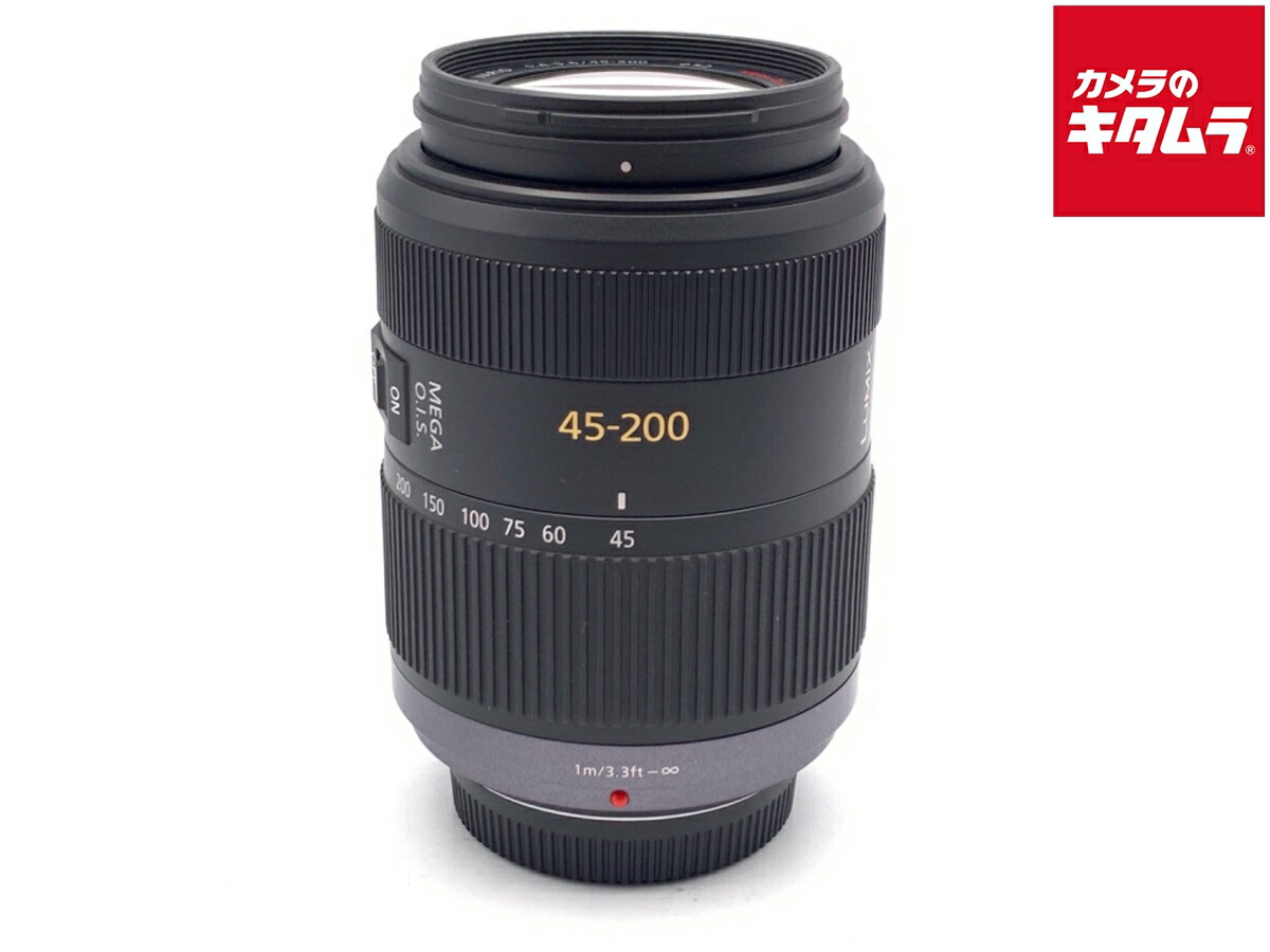 【中古】 【並品】 パナソニック LUMIX G VARIO 45-200mm/F4.0-F5.6/MEGA O.I.S.[H-FS045200] 【交換レンズ】 【6ヶ月保証】