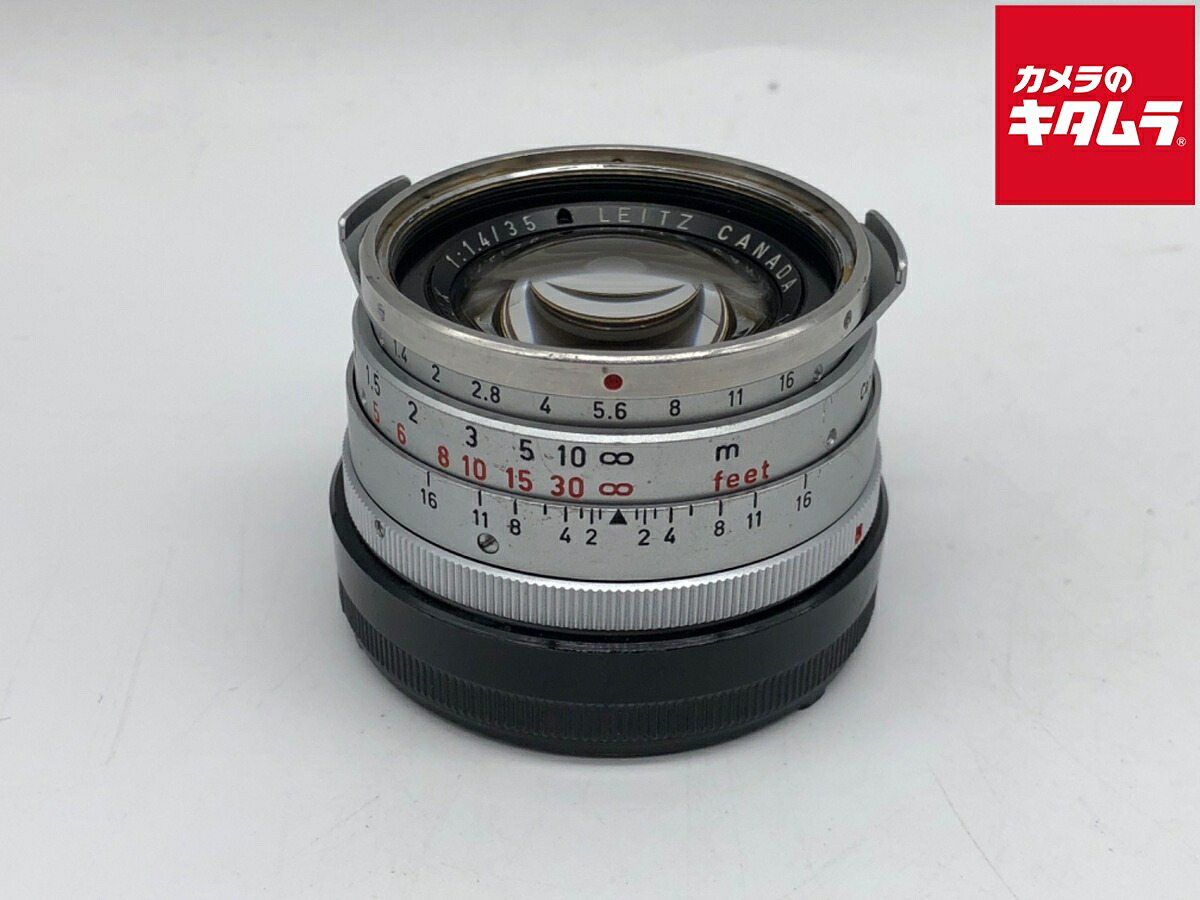 【中古】 【並品】 ライカ ズミルックスM 35mm F1.4 初期クローム 【交換レンズ】