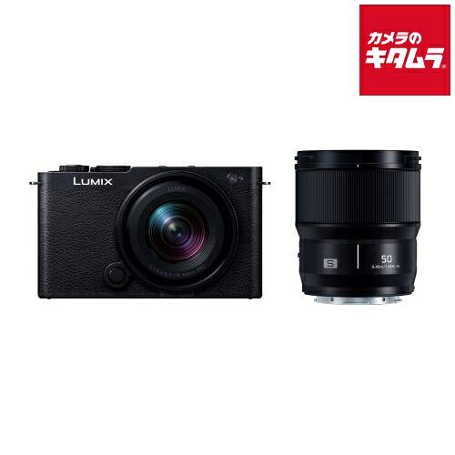 パナソニック LUMIX DC-S9W-K WLK Wレンズキット ジェットブラック ルミックス ミラーレス一眼カメラ フルサイズ 高画素 《納期約３－４週間》