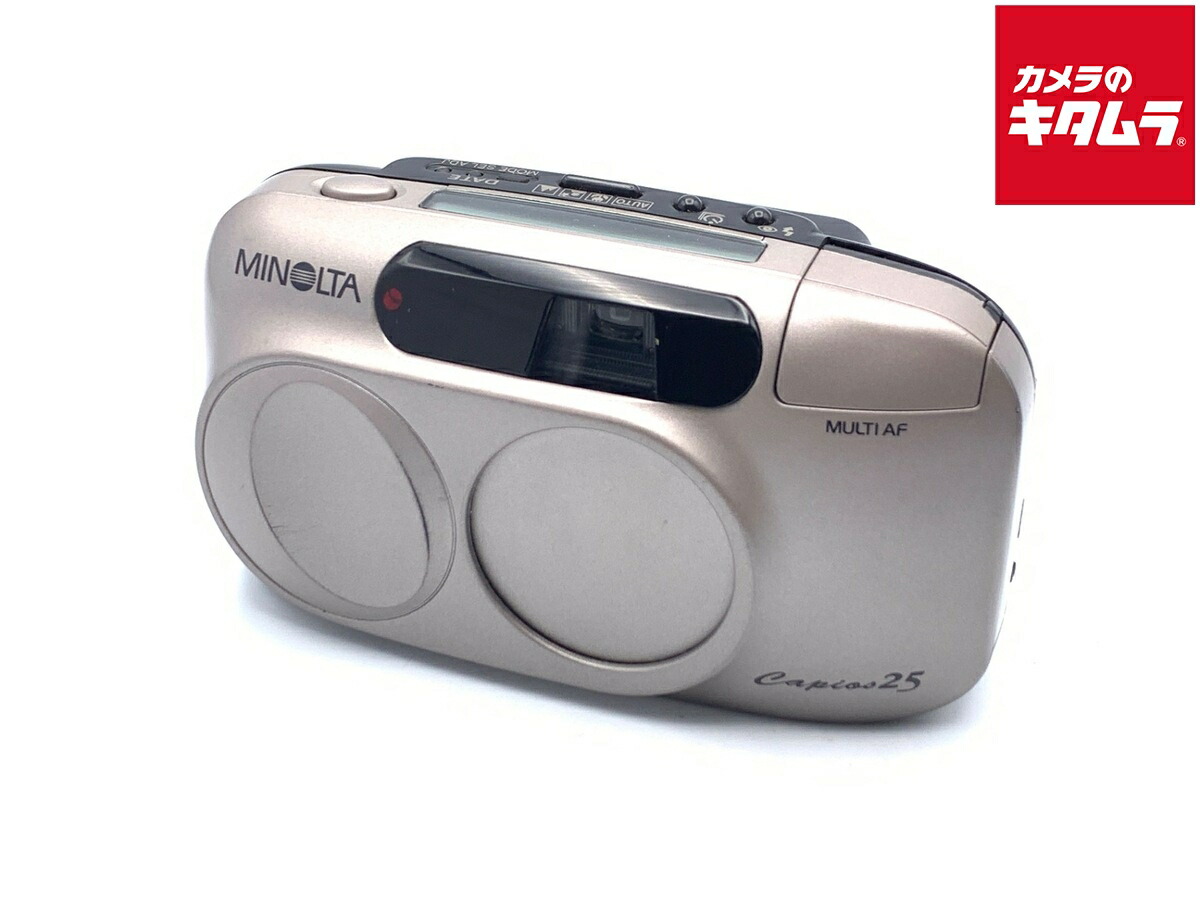 楽天市場】ミノルタ MINOLTA コンパクトフィルムカメラ Capios 125S