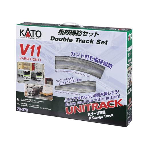 KATO V11 複線線路セット(R414/381) 《納期約１－２週間》