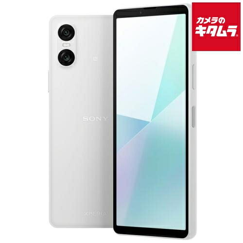 【中古：AA(新品同様)】SONY Xperia10 VI 5G A402SO 128GB ホワイト SIMフリー 《納期約１－２週間》