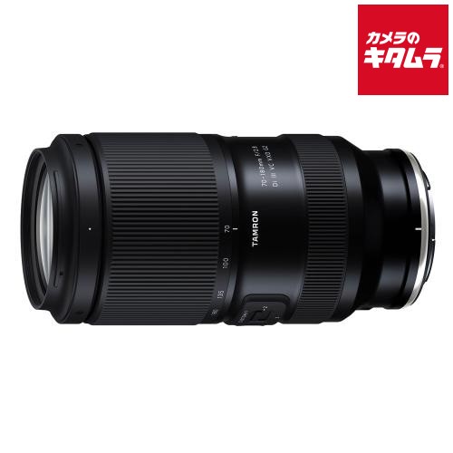 タムロン 70-180mm F2.8 Di III VC VXD G2 ニコンZ用(Model A065Z) フルサイズ対応 ミラーレス AF 望遠ズーム レンズ 交換レンズ カメラレンズ｜カメラのキタムラ