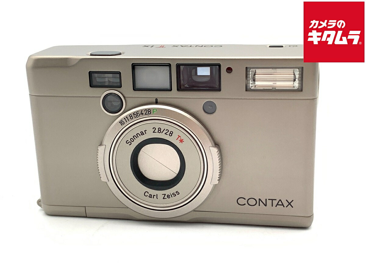 コンタックス CONTAX TVS フィルム コンパクトカメラ 【中古】 中古】CONTAX コンタックス TVS コンパクトフィルムカメラ