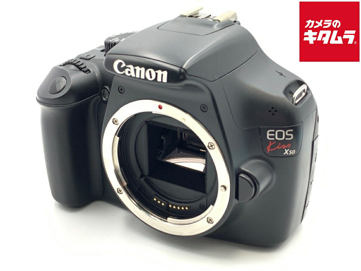 【中古】 【難あり品】 キヤノン EOS Kiss X50 ボディ ブラック 【デジタル一眼レフ】