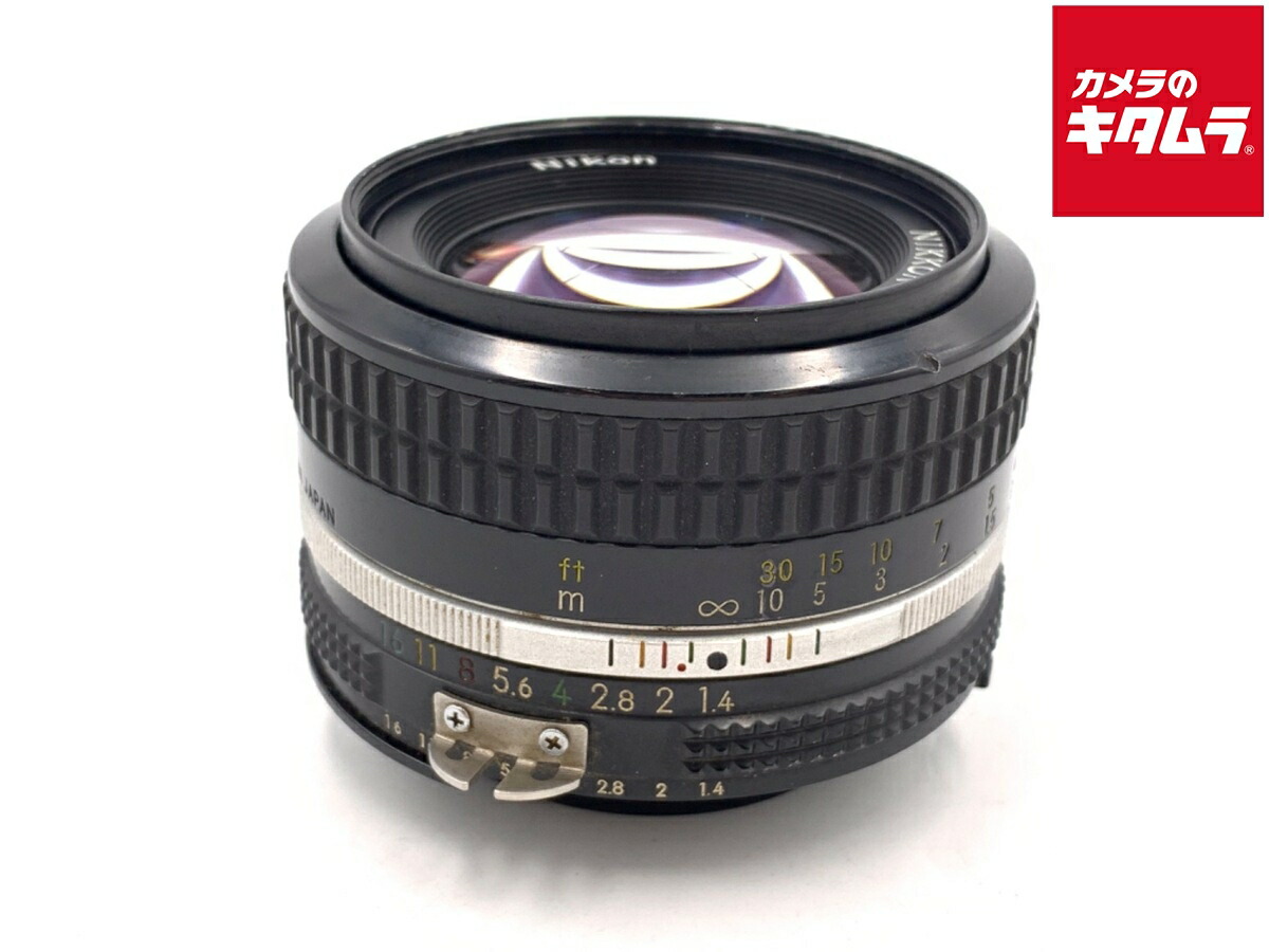 【中古】 【並品】 ニコン Ai 50mm F1.4 【交換レンズ】