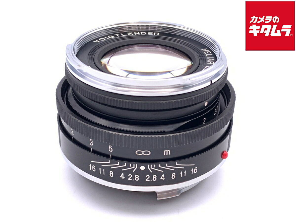 【中古】 【良品】 コシナ ヘリアー クラシック 50mm F2 VM250周年 ブラック 【交換レンズ】